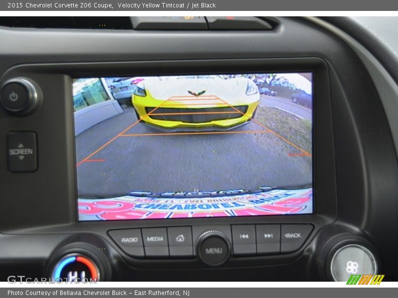 Velocity Yellow Tintcoat / Jet Black 2015 Chevrolet Corvette Z06 Coupe