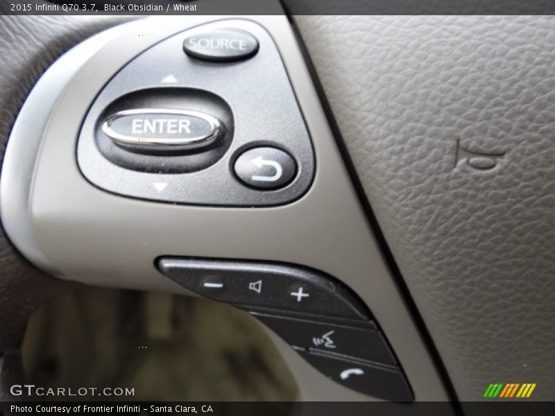Black Obsidian / Wheat 2015 Infiniti Q70 3.7
