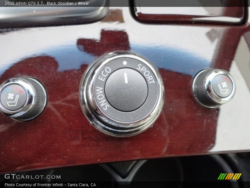 Black Obsidian / Wheat 2015 Infiniti Q70 3.7