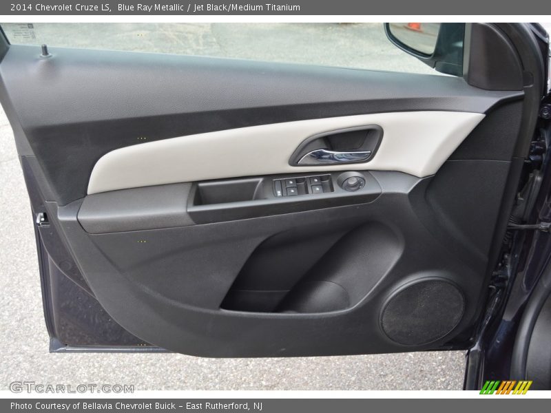 Blue Ray Metallic / Jet Black/Medium Titanium 2014 Chevrolet Cruze LS