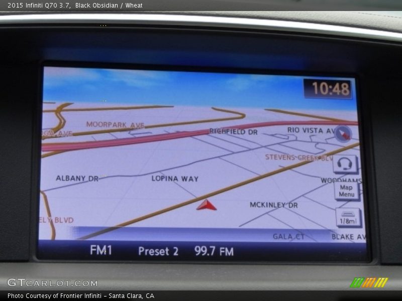 Black Obsidian / Wheat 2015 Infiniti Q70 3.7