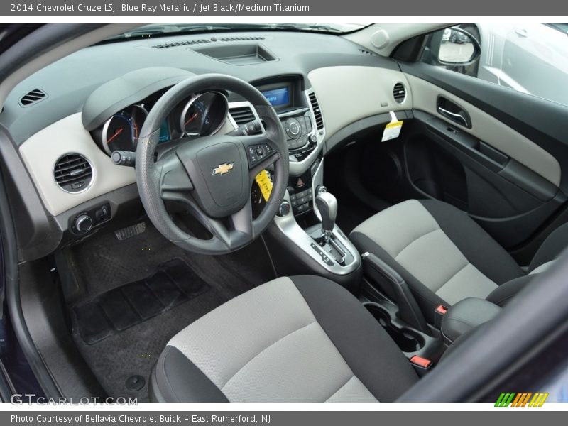 Blue Ray Metallic / Jet Black/Medium Titanium 2014 Chevrolet Cruze LS