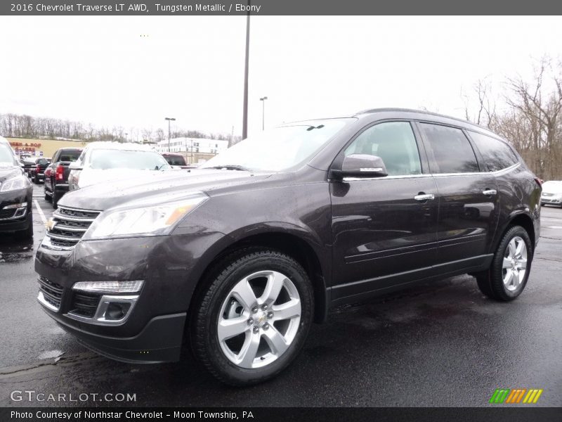 Tungsten Metallic / Ebony 2016 Chevrolet Traverse LT AWD