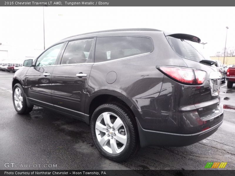Tungsten Metallic / Ebony 2016 Chevrolet Traverse LT AWD