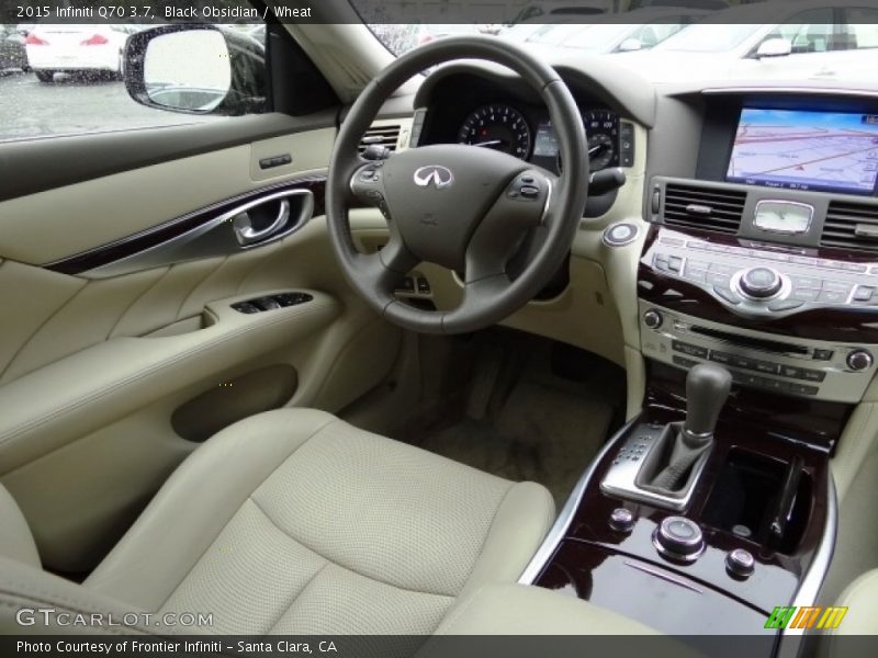 Black Obsidian / Wheat 2015 Infiniti Q70 3.7