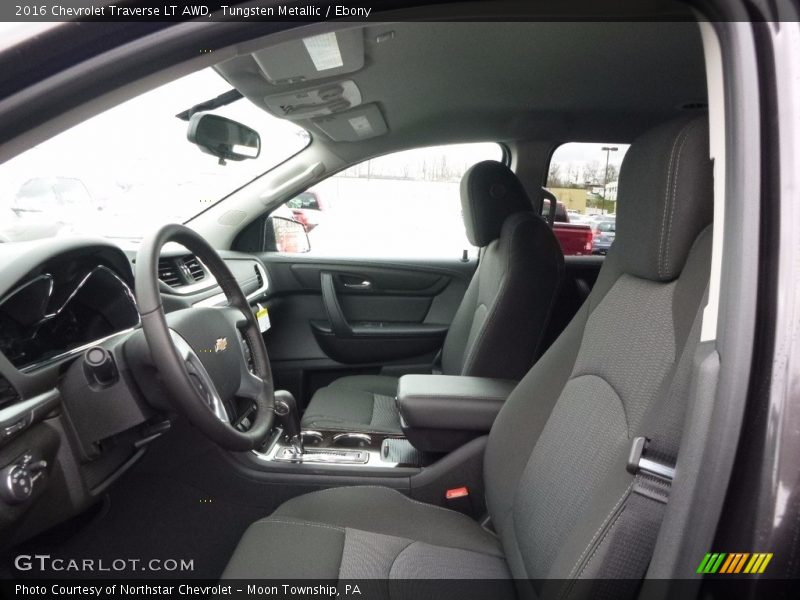 Tungsten Metallic / Ebony 2016 Chevrolet Traverse LT AWD
