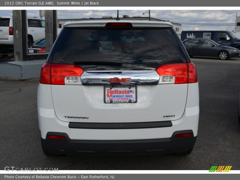 Summit White / Jet Black 2013 GMC Terrain SLE AWD