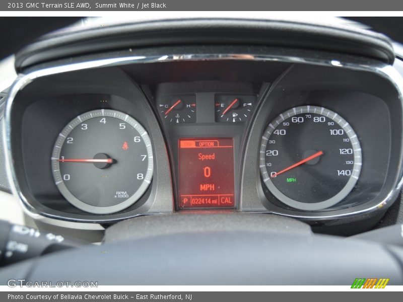 Summit White / Jet Black 2013 GMC Terrain SLE AWD