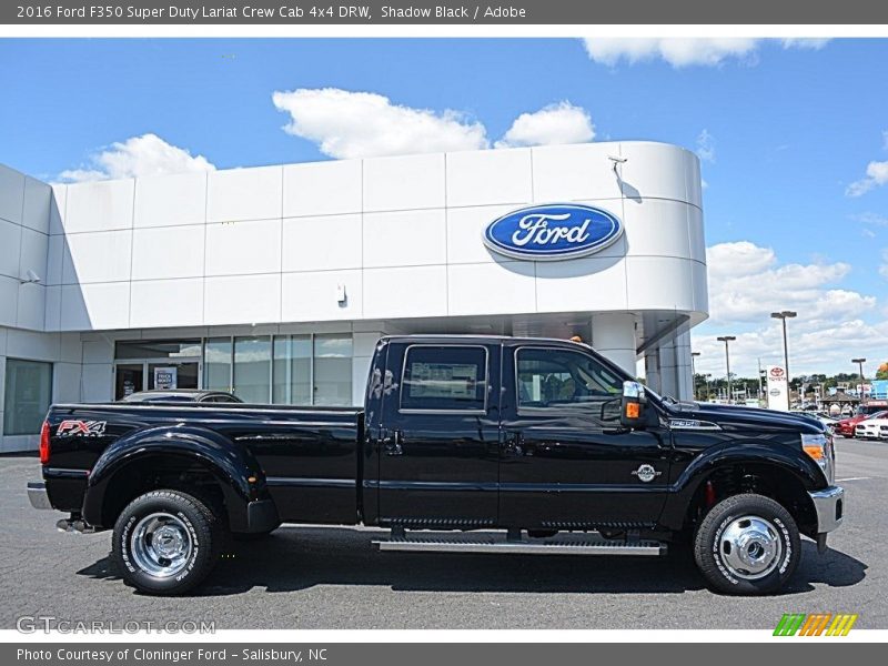 Shadow Black / Adobe 2016 Ford F350 Super Duty Lariat Crew Cab 4x4 DRW