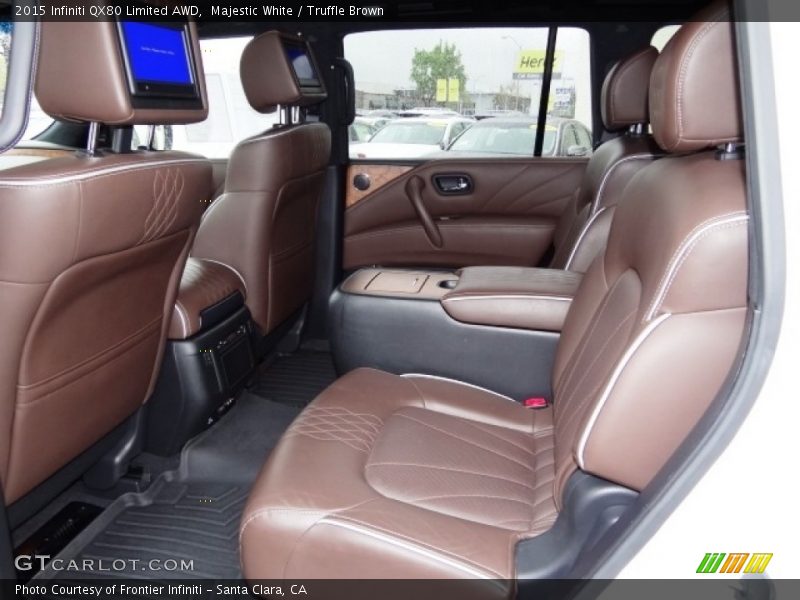 Rear Seat of 2015 QX80 Limited AWD