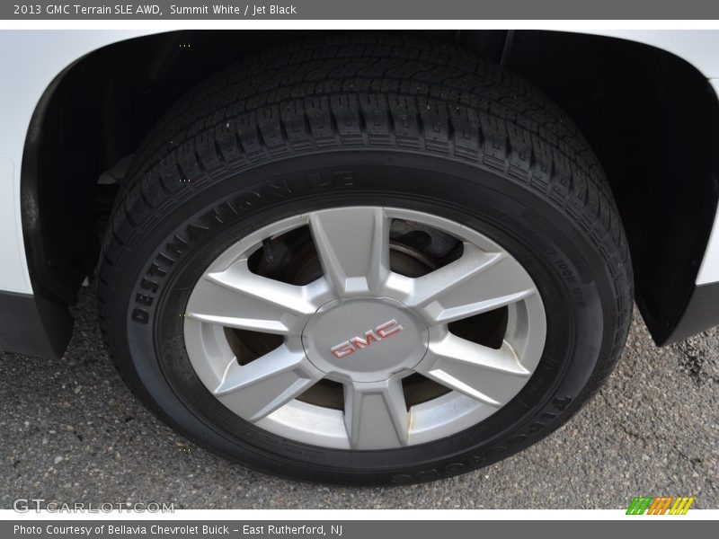 Summit White / Jet Black 2013 GMC Terrain SLE AWD