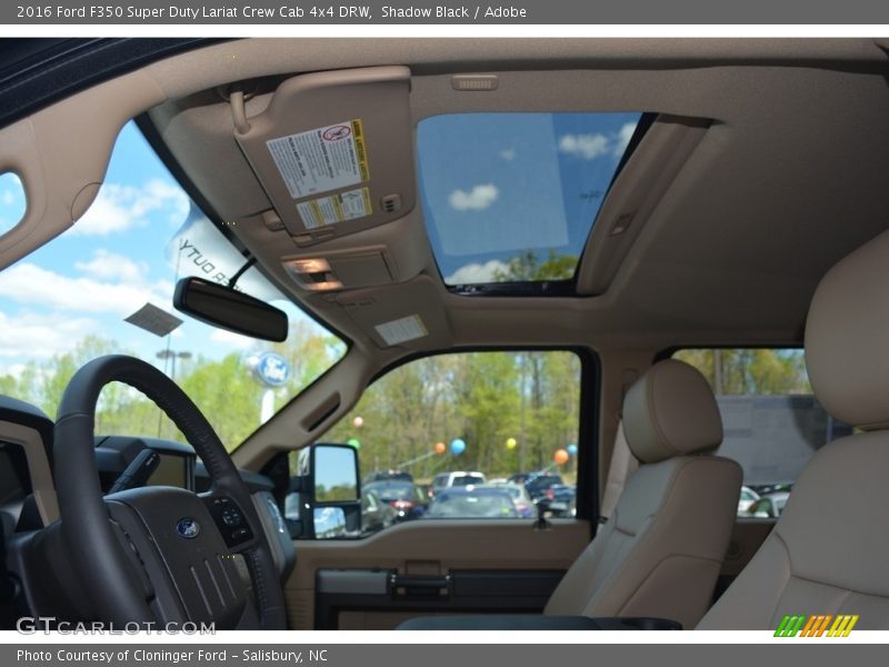 Shadow Black / Adobe 2016 Ford F350 Super Duty Lariat Crew Cab 4x4 DRW