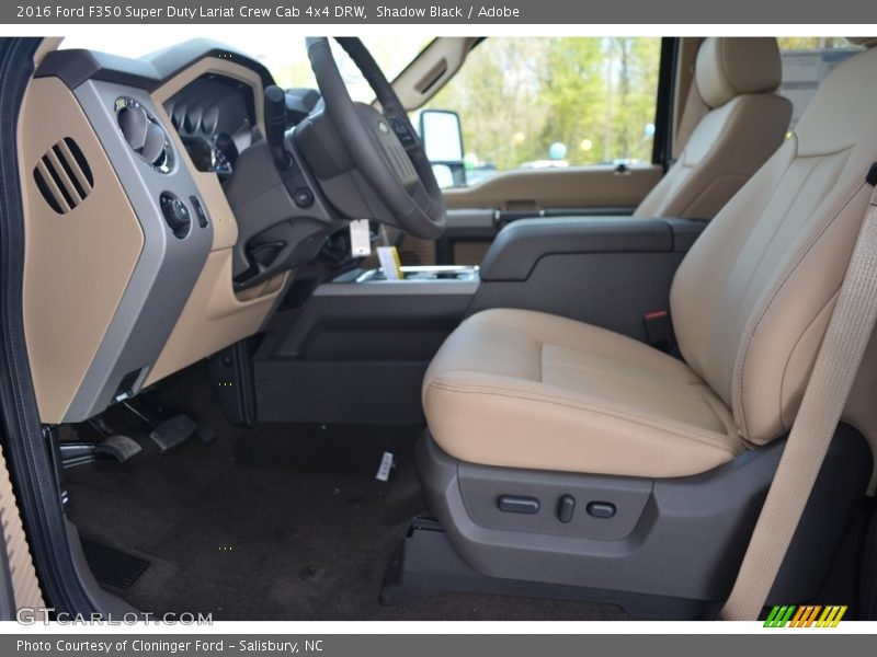 Shadow Black / Adobe 2016 Ford F350 Super Duty Lariat Crew Cab 4x4 DRW