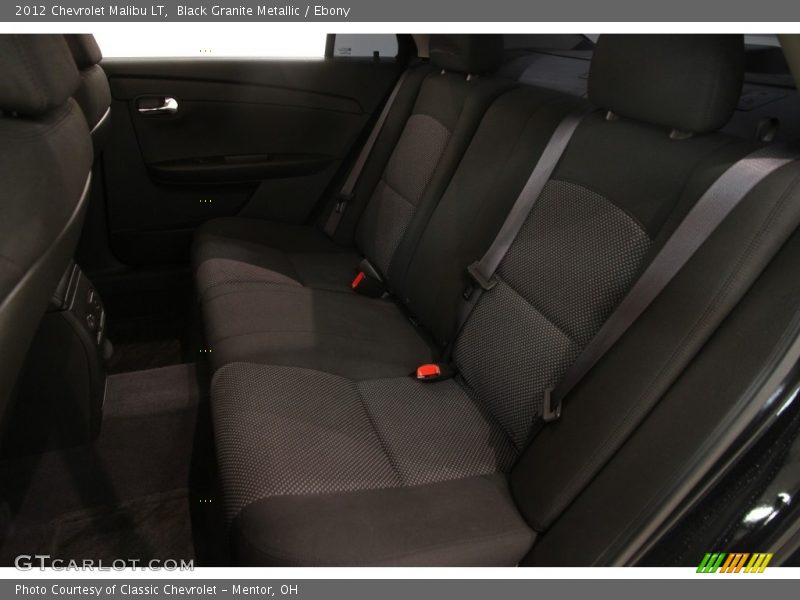 Black Granite Metallic / Ebony 2012 Chevrolet Malibu LT