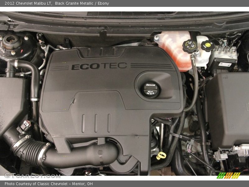 Black Granite Metallic / Ebony 2012 Chevrolet Malibu LT