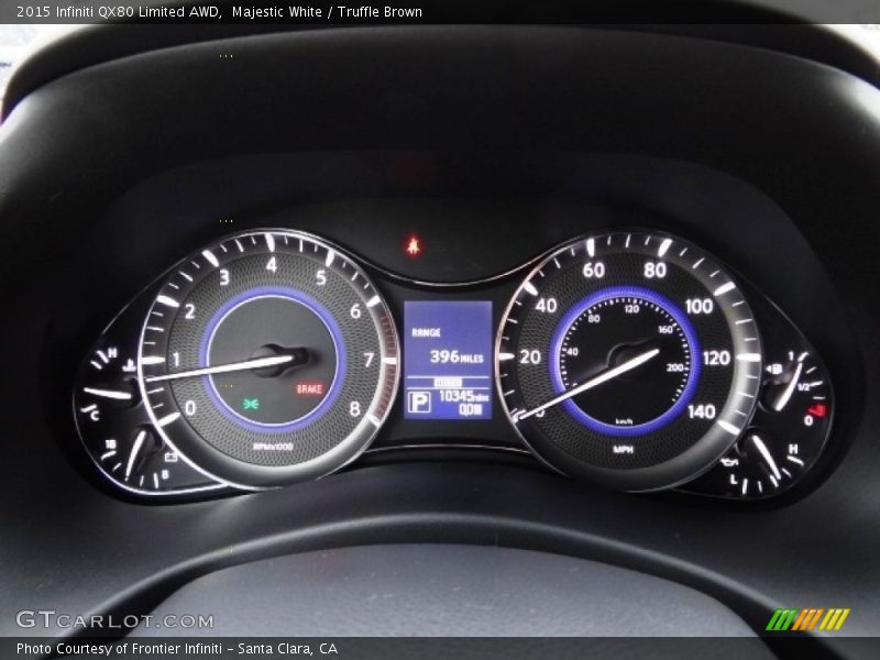  2015 QX80 Limited AWD Limited AWD Gauges