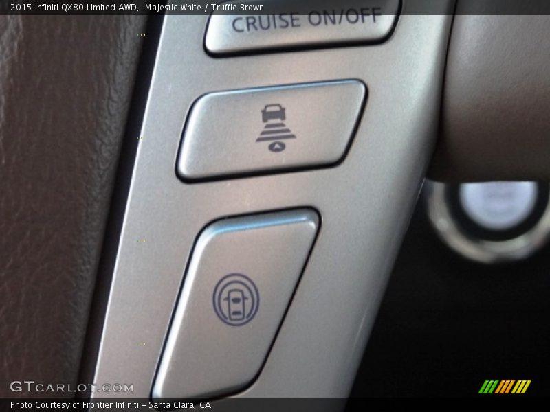 Controls of 2015 QX80 Limited AWD