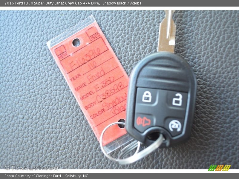 Shadow Black / Adobe 2016 Ford F350 Super Duty Lariat Crew Cab 4x4 DRW