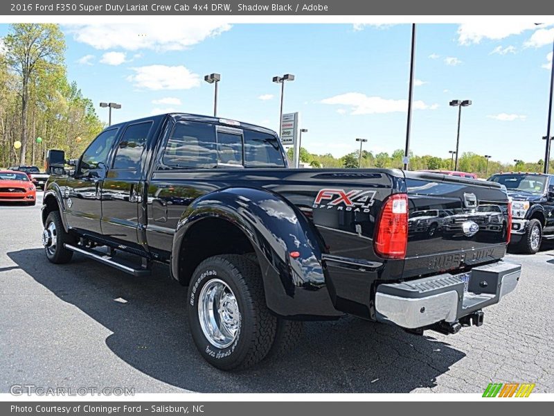 Shadow Black / Adobe 2016 Ford F350 Super Duty Lariat Crew Cab 4x4 DRW