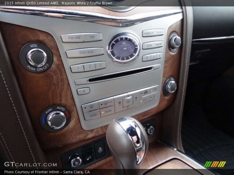 Controls of 2015 QX80 Limited AWD