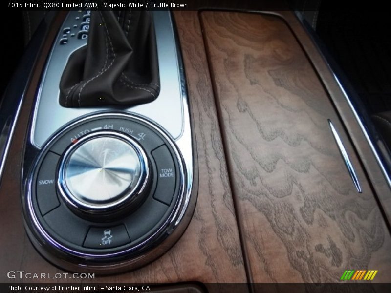 Controls of 2015 QX80 Limited AWD