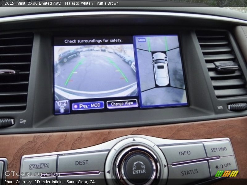 Controls of 2015 QX80 Limited AWD