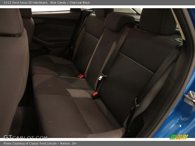 Blue Candy / Charcoal Black 2013 Ford Focus SE Hatchback