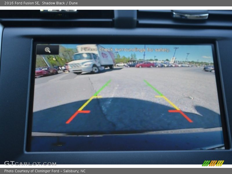 Shadow Black / Dune 2016 Ford Fusion SE