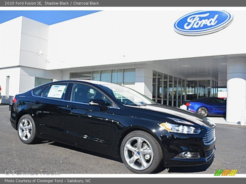 Shadow Black / Charcoal Black 2016 Ford Fusion SE