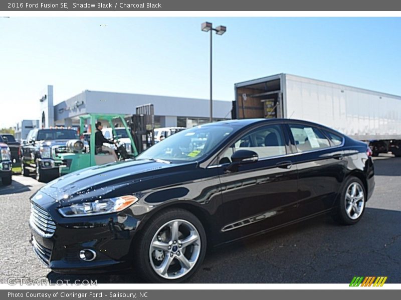 Shadow Black / Charcoal Black 2016 Ford Fusion SE