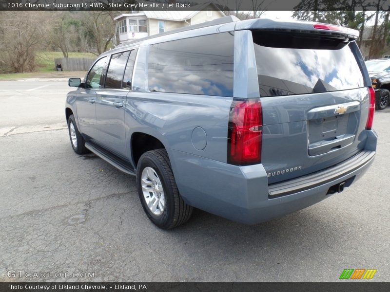 Slate Grey Metallic / Jet Black 2016 Chevrolet Suburban LS 4WD