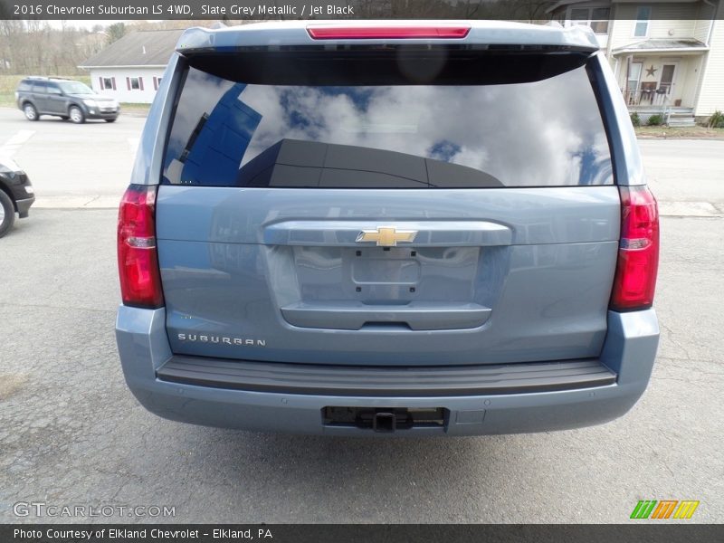 Slate Grey Metallic / Jet Black 2016 Chevrolet Suburban LS 4WD