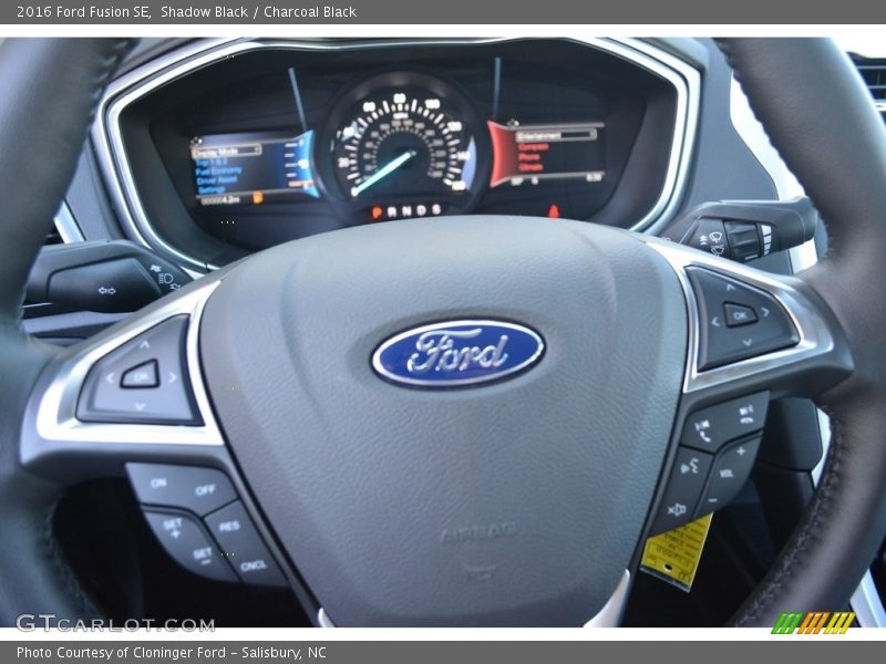Shadow Black / Charcoal Black 2016 Ford Fusion SE