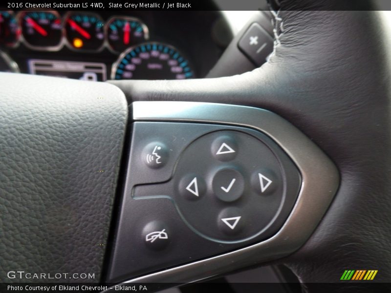 Controls of 2016 Suburban LS 4WD