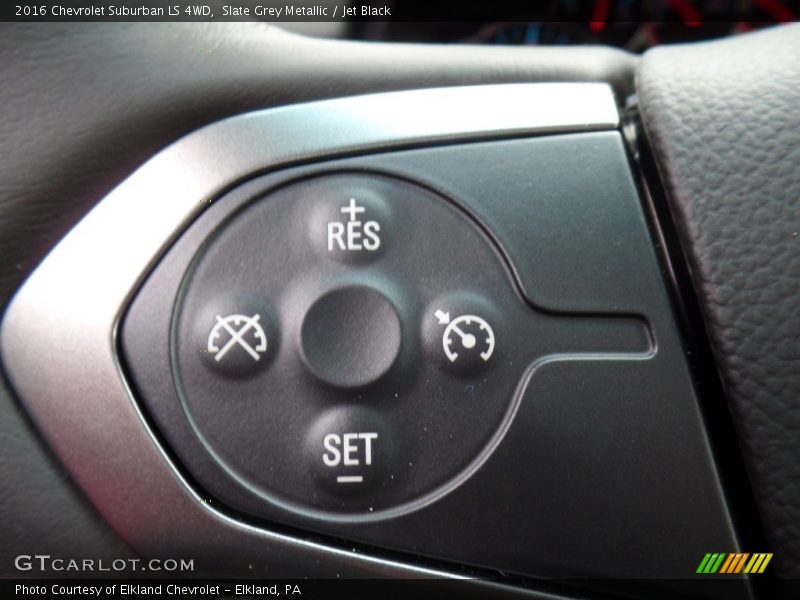 Controls of 2016 Suburban LS 4WD