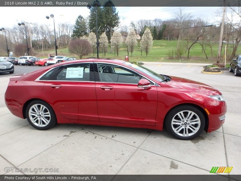  2016 MKZ 2.0 AWD Ruby Red