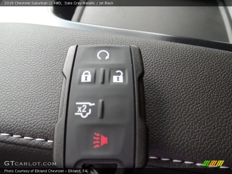 Keys of 2016 Suburban LS 4WD