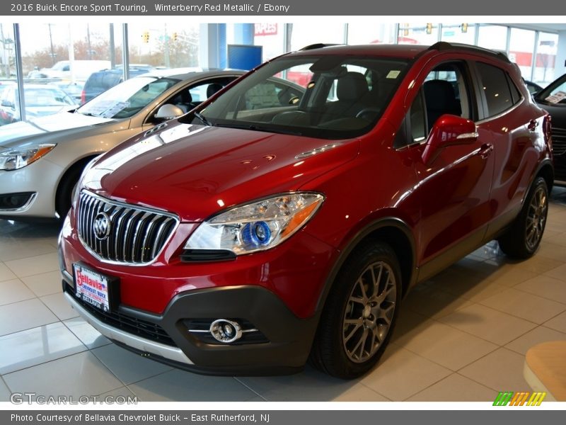 Winterberry Red Metallic / Ebony 2016 Buick Encore Sport Touring