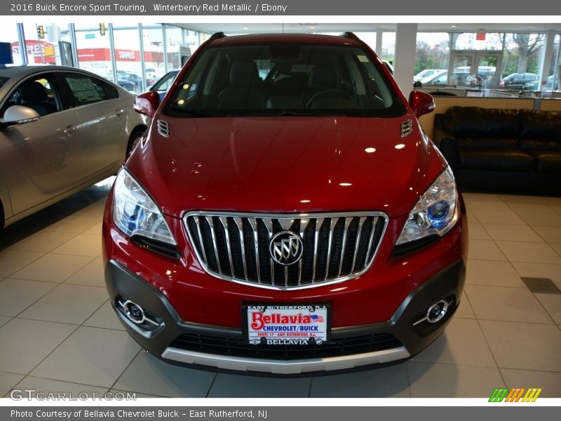 Winterberry Red Metallic / Ebony 2016 Buick Encore Sport Touring