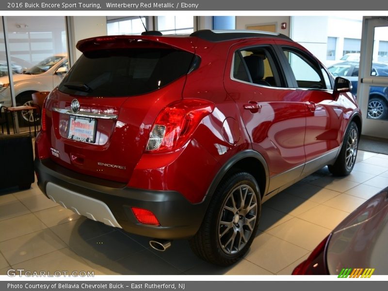 Winterberry Red Metallic / Ebony 2016 Buick Encore Sport Touring