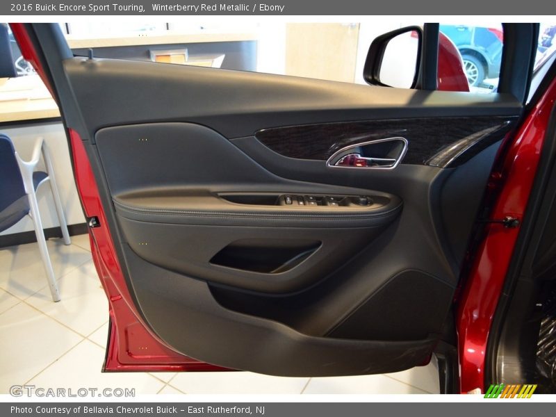 Winterberry Red Metallic / Ebony 2016 Buick Encore Sport Touring