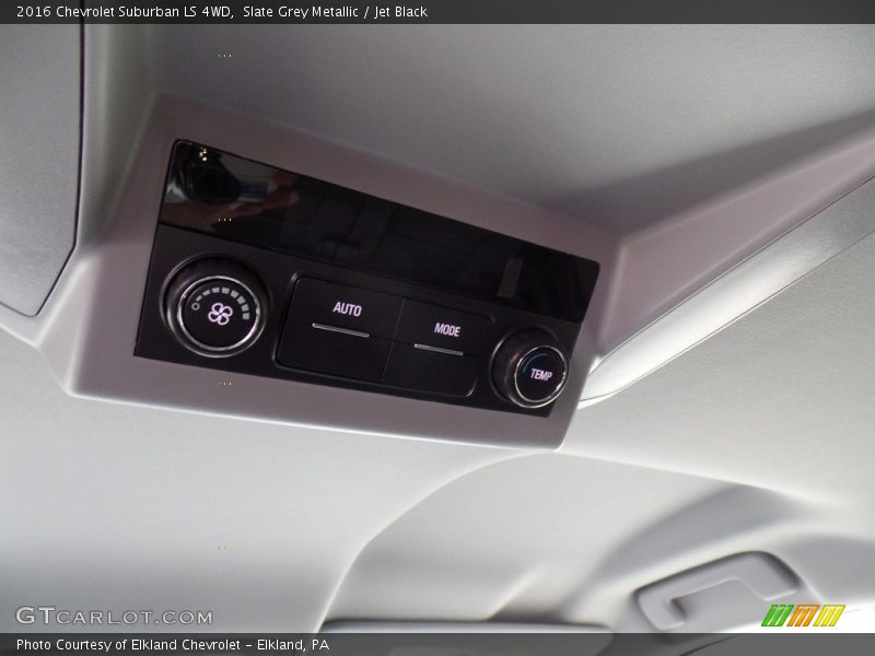 Controls of 2016 Suburban LS 4WD