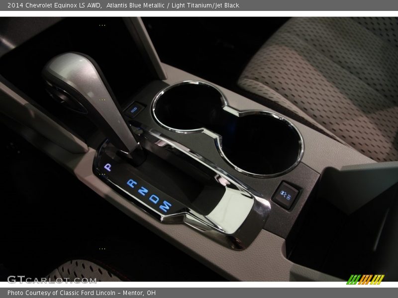 Atlantis Blue Metallic / Light Titanium/Jet Black 2014 Chevrolet Equinox LS AWD