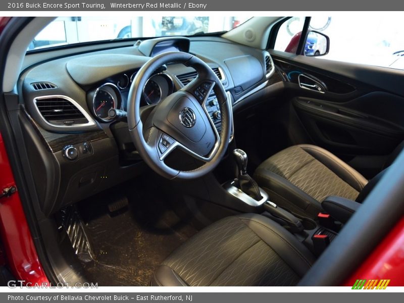 Winterberry Red Metallic / Ebony 2016 Buick Encore Sport Touring