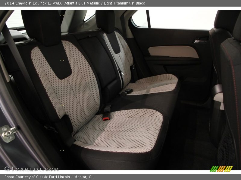 Atlantis Blue Metallic / Light Titanium/Jet Black 2014 Chevrolet Equinox LS AWD