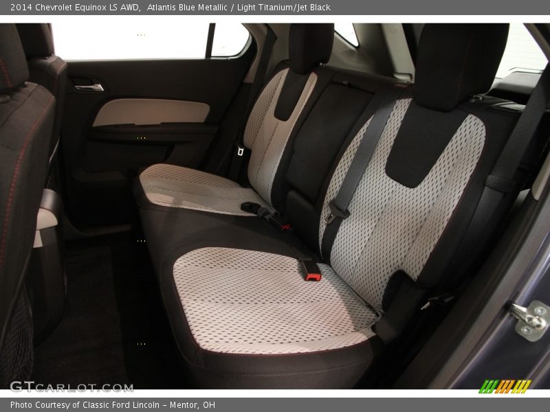 Atlantis Blue Metallic / Light Titanium/Jet Black 2014 Chevrolet Equinox LS AWD