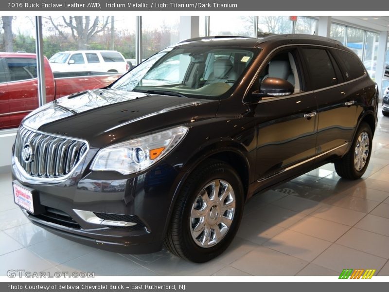 Iridium Metallic / Light Titanium/Dark Titanium 2016 Buick Enclave Leather AWD