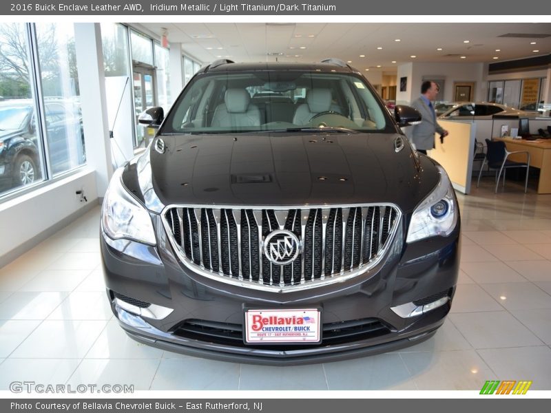 Iridium Metallic / Light Titanium/Dark Titanium 2016 Buick Enclave Leather AWD