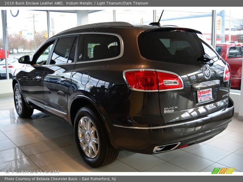 Iridium Metallic / Light Titanium/Dark Titanium 2016 Buick Enclave Leather AWD