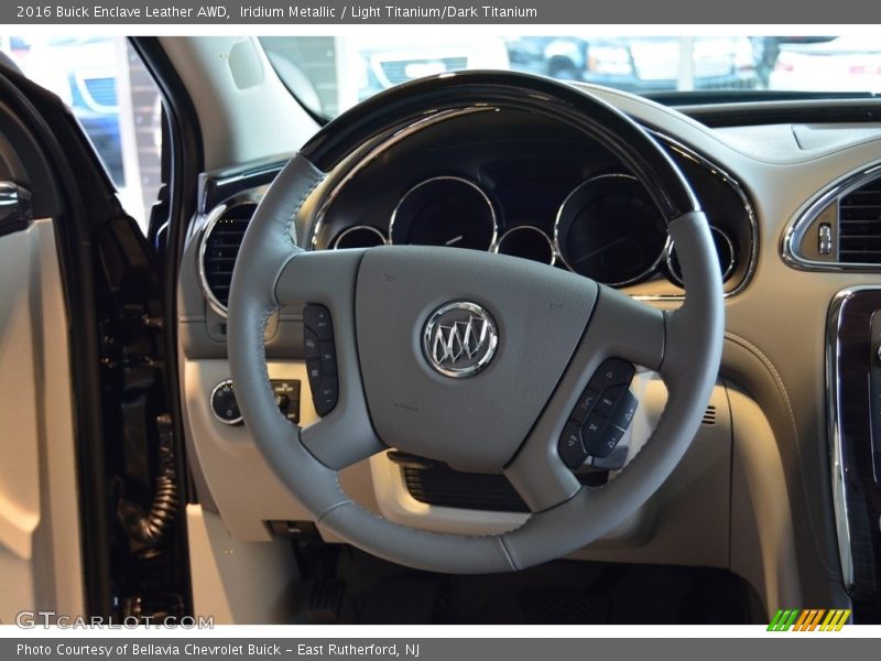 Iridium Metallic / Light Titanium/Dark Titanium 2016 Buick Enclave Leather AWD